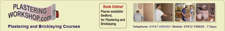 plastering workshop